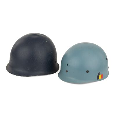 Belgian M1 Helmet Blue | Used, , large