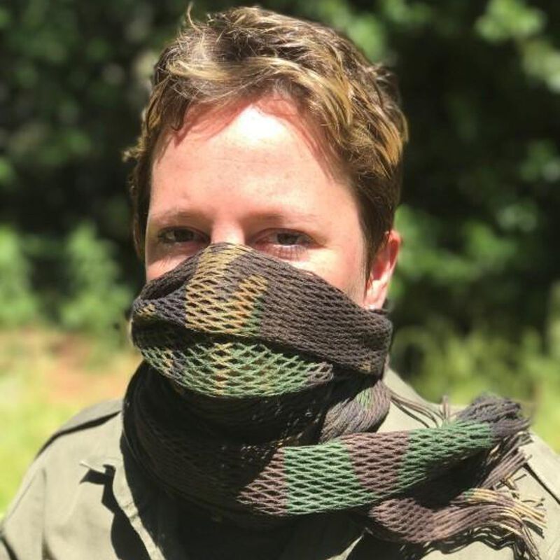 Italian Special Forces Woodland Camo Sniper Scarf Shemagh, , large image number 3