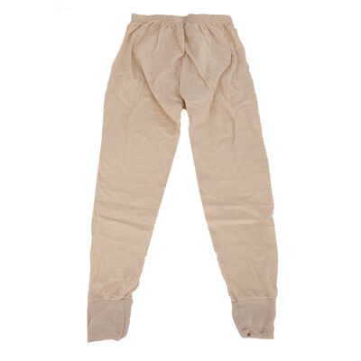 Italian Wool Blend Long John Pants | New, , large