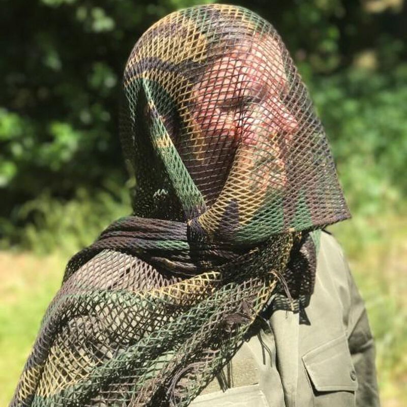 Italian Special Forces Woodland Camo Sniper Scarf Shemagh, , large image number 5