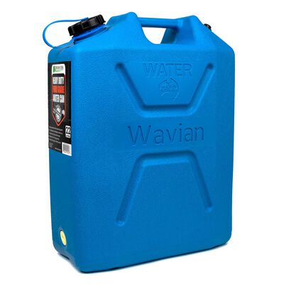 Blue Wavian 5 Gallon Water Can [4 Cans/Unit]