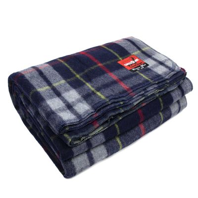 Classic Wool Plaid Blanket