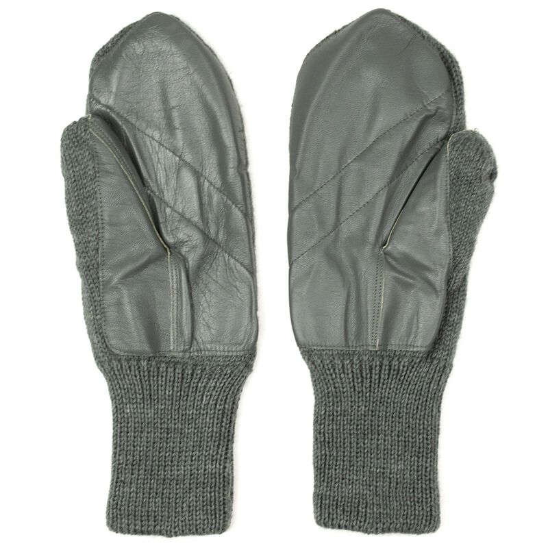 Swiss Wool Mittens w/Leather Palms - Mixed Colors | Issued, , large image number 3
