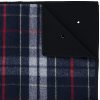 Classic Wool Picnic Blanket Plaid Twilight [6 blankets/unit], , large