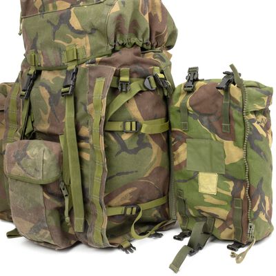 British Military PLCE DPM Woodland Rucksack #2 Condition | Short [5 Rucksacks/Unit], , large