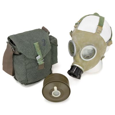 Polish MC-1 Gas Mask with Carry Bag & Filter [6 sets/unit]