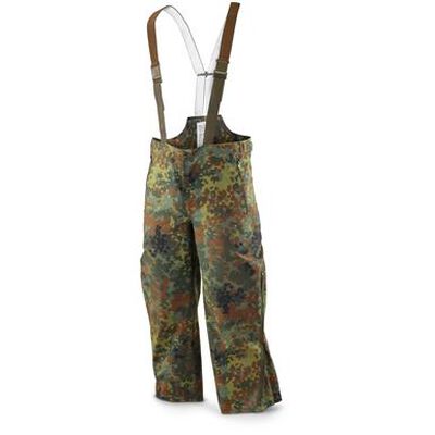 German Flecktarn Sympatex Pant/Bib | Used