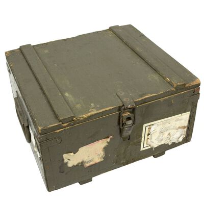 Czech Army 7.62 Ammo Box | Wooden