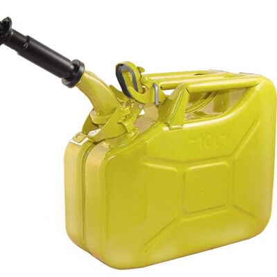 Wavian Gas Can Yellow 10 Liter [4 Gas Cans/Unit]