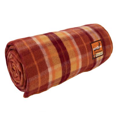 Pumpkin Spice Classic Wool Blanket, , large